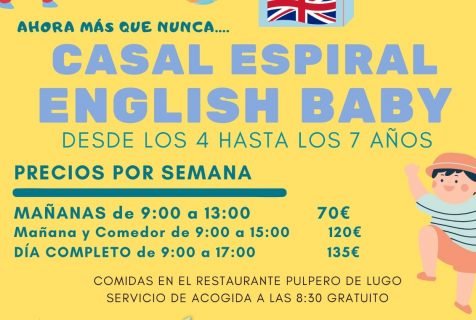 CASAL ESPIRAL ENGLISH BABY / 4 a 7 años